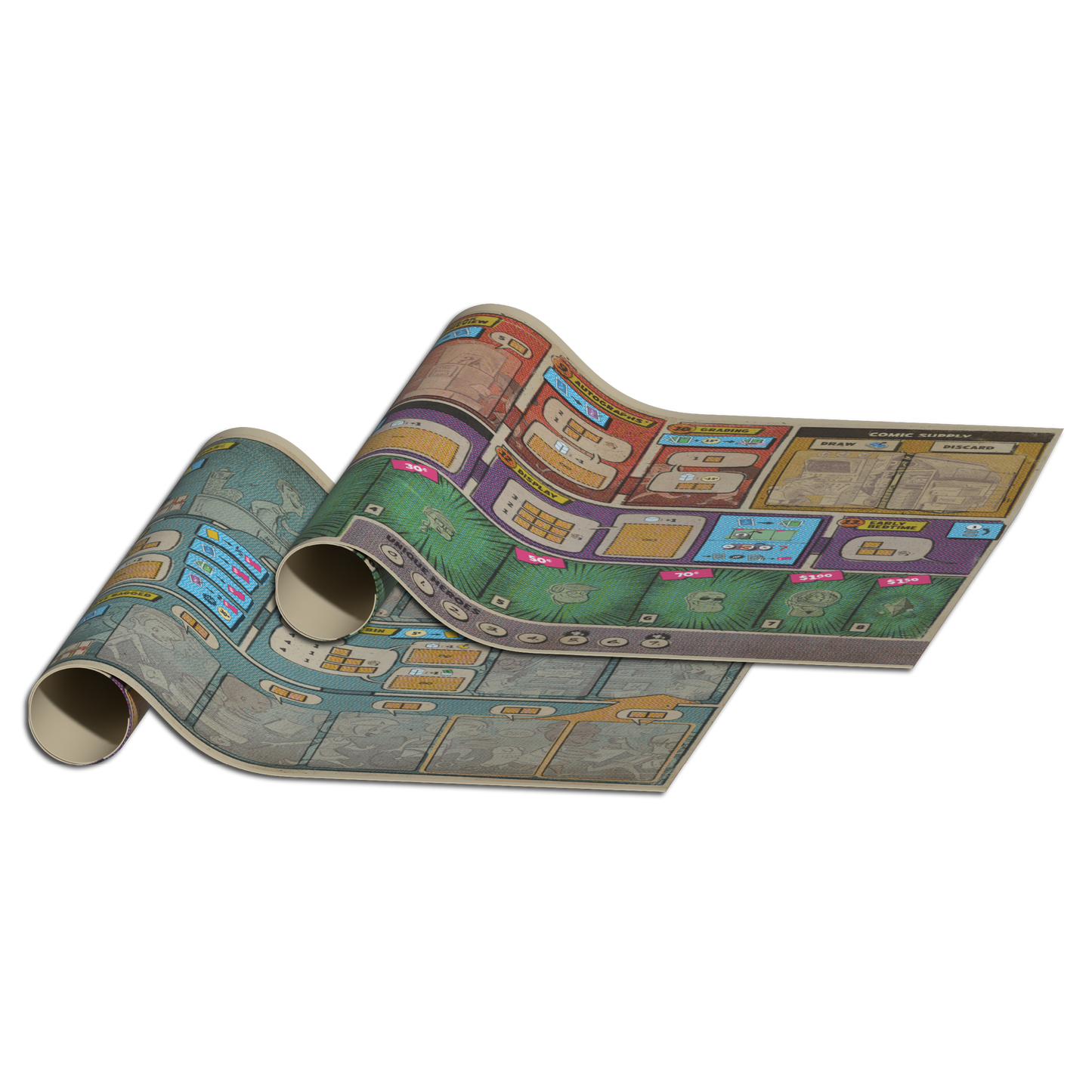 2-3p Playmats for Bagged & Boarded