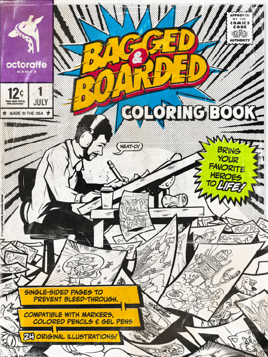 Comic Coloring Book