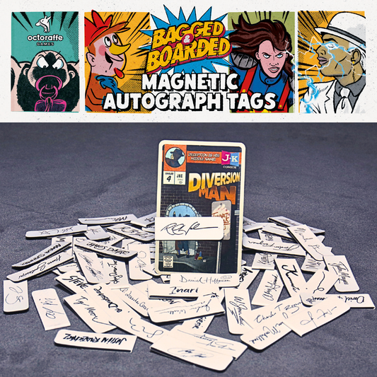 Magnetic Autographs for Bagged & Boarded